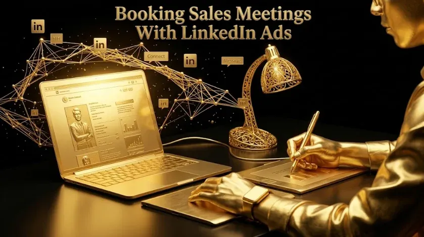 How to Book Sales Meetings and Demos With LinkedIn Ads