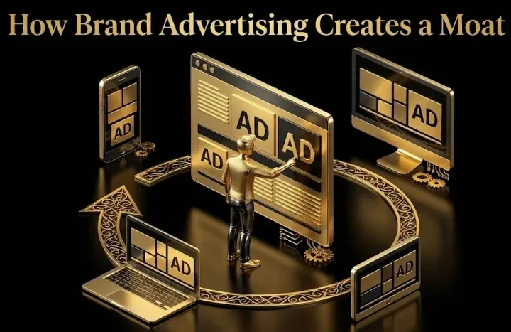 How Brand Advertising Creates a Competitive Moat