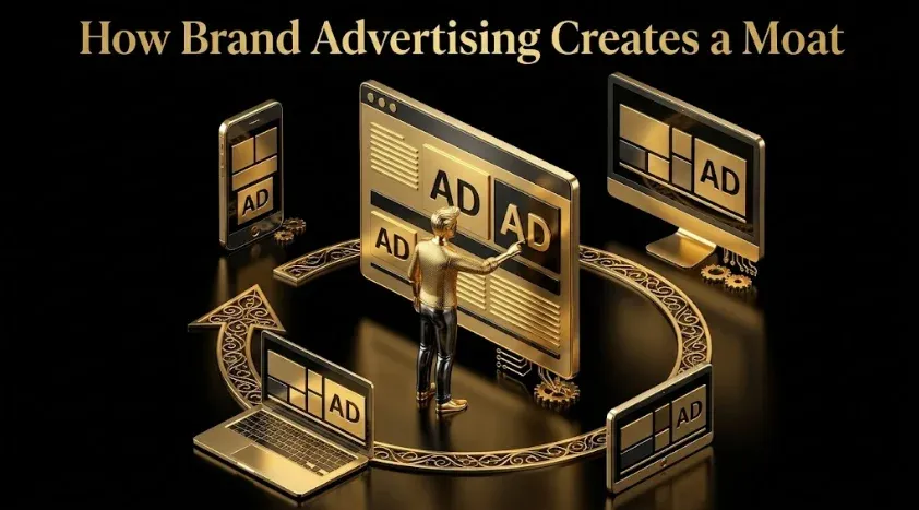 How Brand Advertising Creates a Competitive Moat