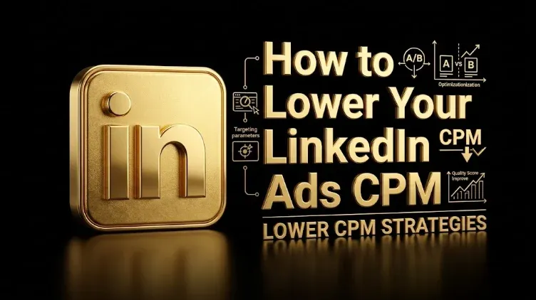 How to Lower Your LinkedIn Ads CPM for B2B SaaS