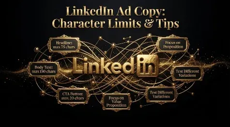 LinkedIn Ad Copy: Character Limits, Frameworks, and What Converts