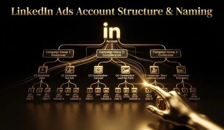 LinkedIn Ads Account Structure & Naming Convention for B2B SaaS