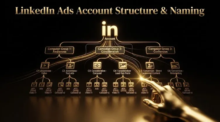 LinkedIn Ads Account Structure & Naming Convention for B2B SaaS