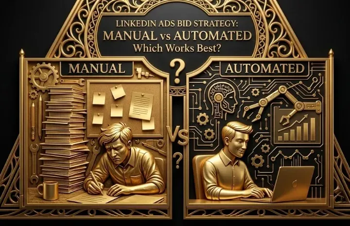 LinkedIn Ads Bid Strategy: Manual vs Automated Bidding Explained