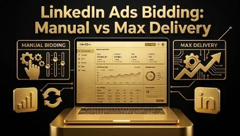 LinkedIn Ads Bidding Strategies: Maximum Delivery vs Cost Cap vs Manual
