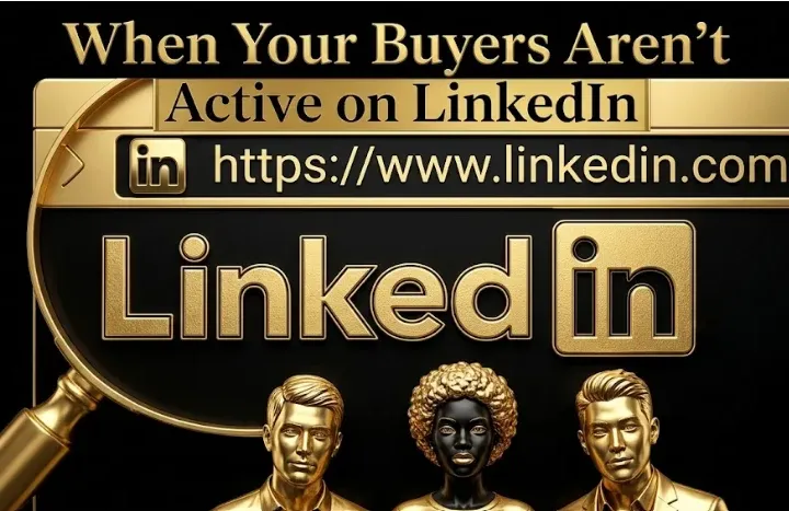 What to Do When Your Buyers Aren't Active on LinkedIn