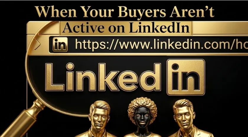 What to Do When Your Buyers Aren't Active on LinkedIn