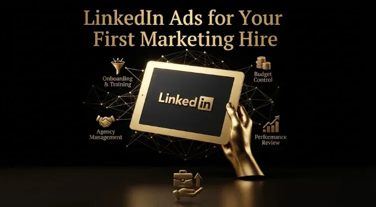 LinkedIn Ads for Your First Marketing Hire