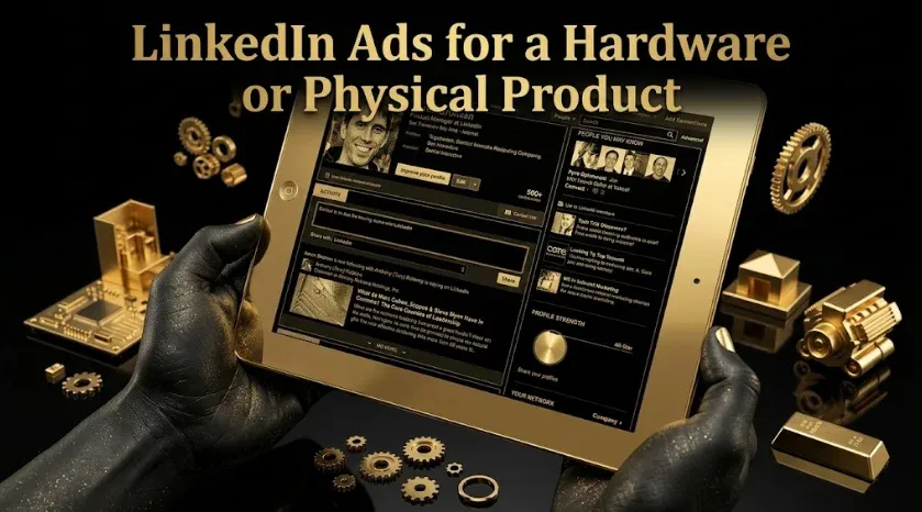 How to Use LinkedIn Ads for a Hardware or Physical Product