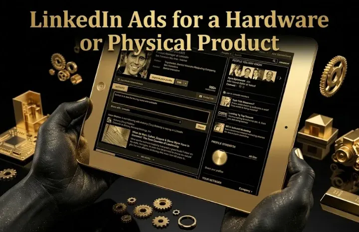 How to Use LinkedIn Ads for a Hardware or Physical Product