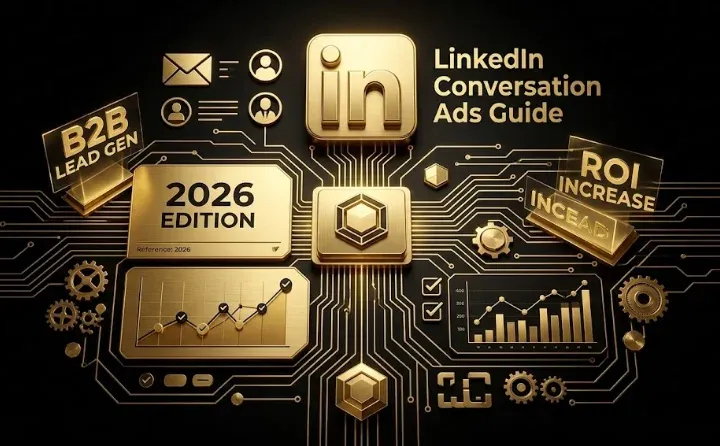 LinkedIn Conversation Ads: The Complete B2B SaaS Guide (50% Open Rate, 12% CTR Benchmarks)