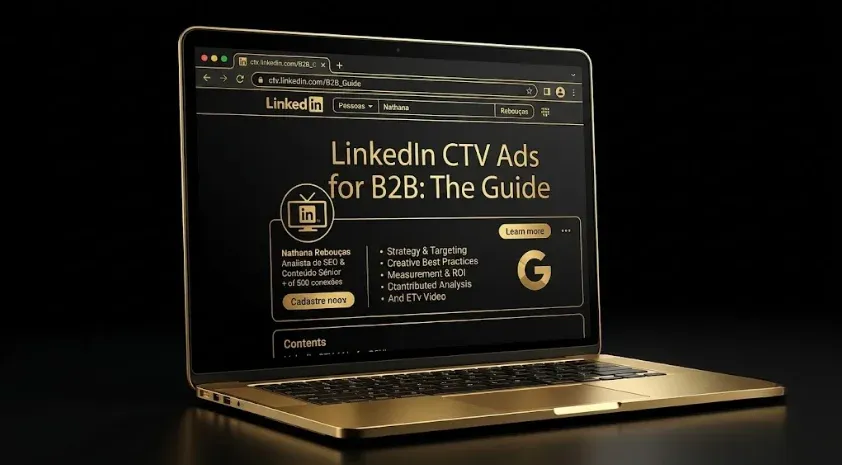 LinkedIn CTV Ads for B2B: The Guide