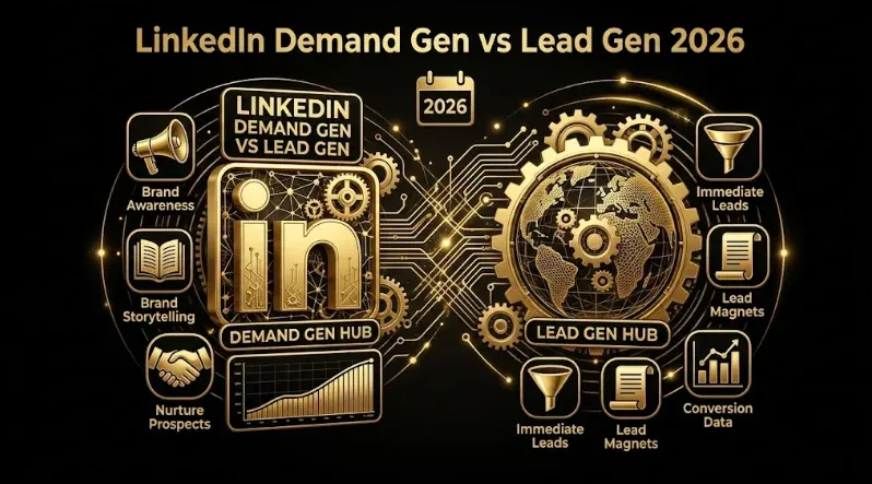 LinkedIn Demand Gen vs Lead Gen: The 2026 B2B SaaS Strategy Framework (60/40 Budget Split)