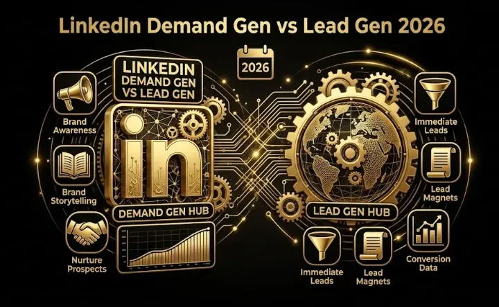 LinkedIn Demand Gen vs Lead Gen: The 2026 B2B SaaS Strategy Framework (60/40 Budget Split)