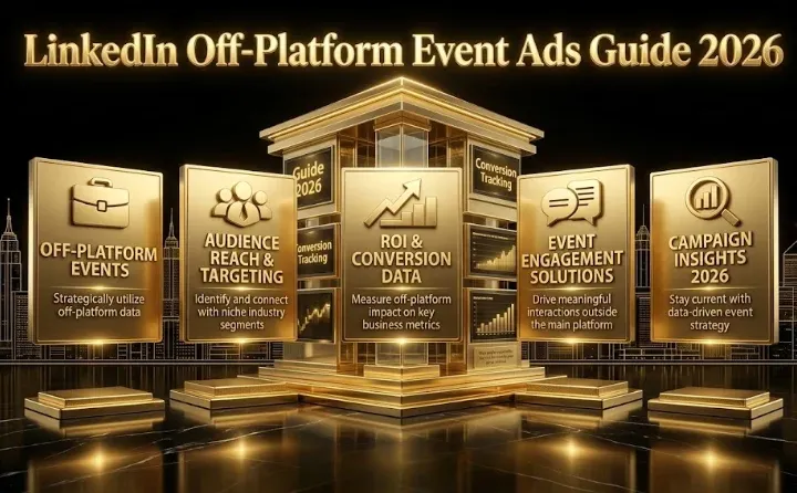 LinkedIn Off-Platform Event Ads: The New 2026 Format for B2B Webinars and Field Events