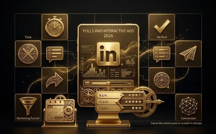 LinkedIn Polls and Interactive Ad Formats: The 2026 Engagement Playbook (8.9% Engagement Rate)