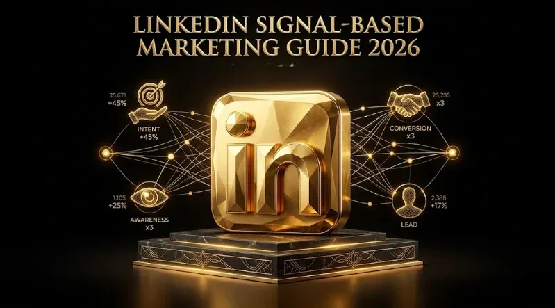 LinkedIn Signal-Based Marketing: Trigger Events, Intent Signals, and the End of Spray-and-Pray B2B (2026)