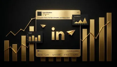 LinkedIn Video Ad Benchmarks: View Rate, CTR, and CPV