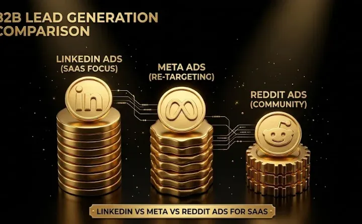 LinkedIn Ads vs Meta Ads vs Reddit Ads for B2B SaaS: The 2026 Channel Decision Framework