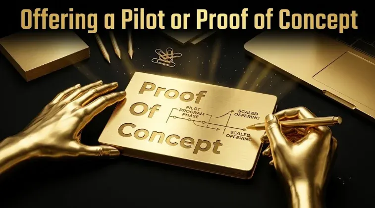 How to Offer a Pilot or Proof of Concept