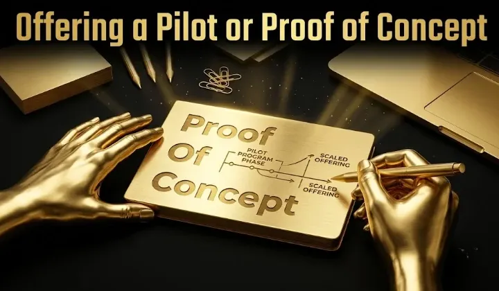 How to Offer a Pilot or Proof of Concept