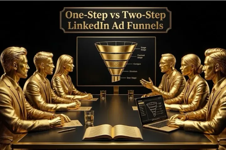 One-Step vs Two-Step LinkedIn Ad Funnels: Which Converts Better?
