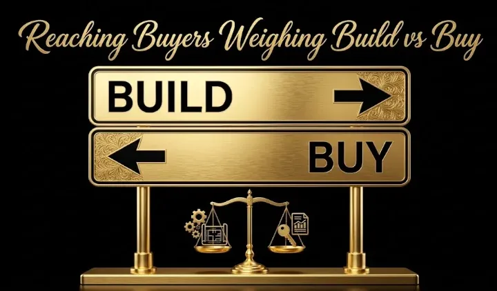 How to Reach Buyers Weighing Build vs Buy